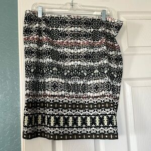 Alex Marie XL skirt with zipper, like new.